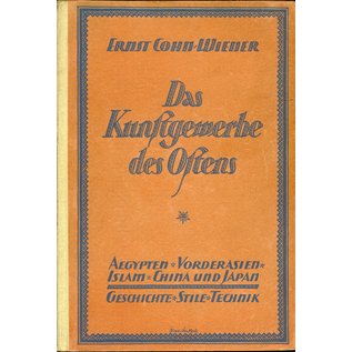 Verlag für Kunstwissenschaft Berlin Das Kunstgewerbe des Ostens, von Ernst Cohn-Wiener