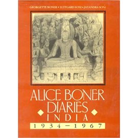 Motilal Banarsidas Publishers Alice Boner: Diaries India 1934-1967, by Georgette Boner et al