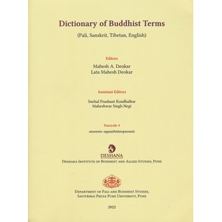 Savitribai Phule Pune University Dictionary of Buddhist Terms (Pali, Sanskrit, Tibetan, Chinese, English) Fasc. 5