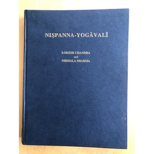 International Academy of Indian Culture Nispanna-Yogavali, by Lokesh Candra, Nirmala Sharma