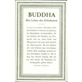 Wilhelm Goldmann Verlag München Buddha: Die Lehre des Erhabenen, von  Paul Dahlke