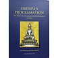 Vajra Publications Drenpa's Proclamation, the Rise and Decline of the Bön Religion in Tibet