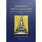 Vajra Publications Drenpa's Proclamation, the Rise and Decline of the Bön Religion in Tibet