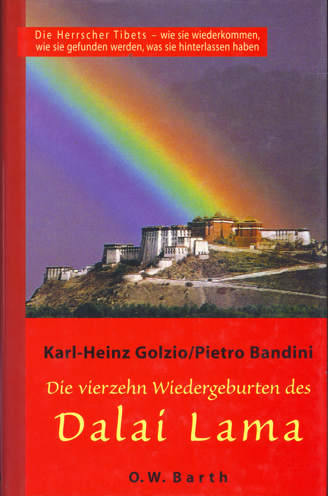 Die vierzehn Wiedergeburten des Dalai Lama, von Karl-Heinz Golzio, Pietro Bandini - garuda books 