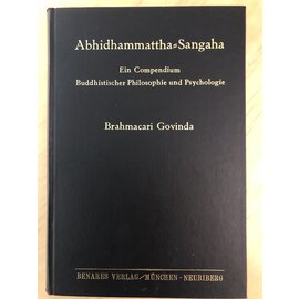 Benares Verlag München-Neubiberg Abhidammata-Sangaha, von Brahmacari Govinda