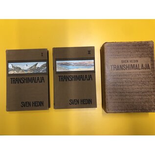 F.A. Brockhaus Leipzig Transhimalaya, 2 Bände, von Sven Hedin