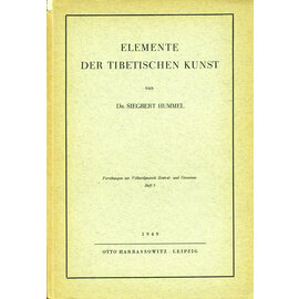 Otto Harrassowitz Leipzig Elemente der tibetischen Kunst, von Siegbert Hummel