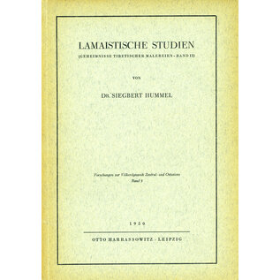 Otto Harrassowitz Leipzig Lamaistische Studien (Geheimnisse Tibetischer Malereien, Band 2)