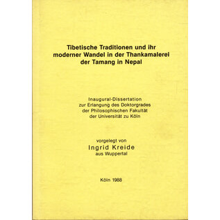 Privatdruck Tibetische Traditionen und ihr moderner Wandel in der Thangkamalerei der Tamang in Nepal