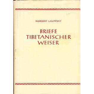 Adyar Verlag Graz Briefe tibetanischer Weiser, von Norbert Lauppert