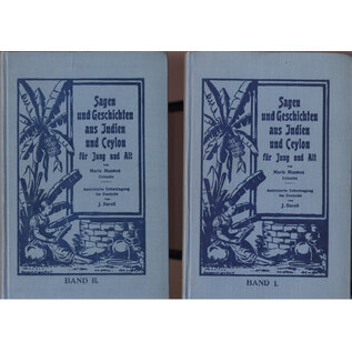 Schweiz. Verlagsdruckerei G. Böhm, Basel Sagen und Geschichten aus Jndien und Ceylon, von Marie Musaeus