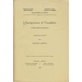 Université de Louvain L' Enseignement de Vimalakirti, traduit et annoté par Etienne Lamotte