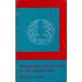 Shambhala Philosophy & Psychology in the Abhidharma, by Herbert V. Guenther