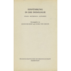 Wissenschaftliche Buchgesellschaft, Darmstadt Einführung in die Indologie, von Heinz Bechert, Georg von Simson