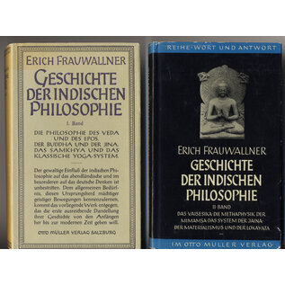 Otto Müller Verlag Salzburg Geschichte der Indischen Philosophie, von Erich Frauwallner