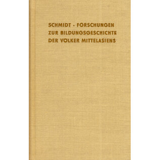 Zentralantiquariat der DDR, Leipzig Forschungen zur Bildungsgeschichte der Völker Mittelasiens, von Isaac Jacob Schmidt