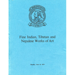 Christie's Christie's: Fine Indian, Tibetan and Nepalese Works of Art. Catalogue June 13, 1977