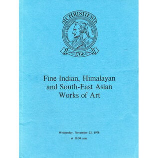 Christie's Christie's: Fine Indian, Himalayan and Sout-East Asian Works of Art. Catalogue Nov 22, 1978