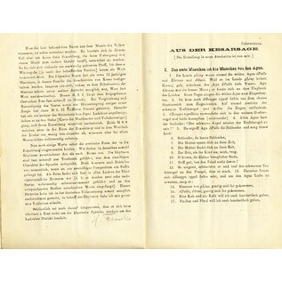 Finnisch-Uigurische Gesellschaft, Helsingfors Der Erste Teil des Frühlingsmythos der Kesarsage, von H. Francke