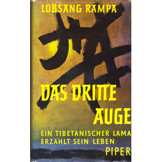 R. Piper & Co. München Das Dritte Auge, von Lobsang Rampa