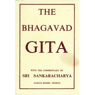 Samata Books, Madras Bhagavadgita, with a Commentary of Sri Sankaracharya