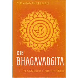 Hans E. Günther Verlag Stuttgart Die Bhagavadgita in sanskrit und deutsch, von T.R. Anantharaman