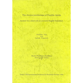 The International Institute for Buddhist Studies, Tokyo The Avayavinirakarana of Pandita Asoka, by Fernando Tola, Carmen Dragonetti