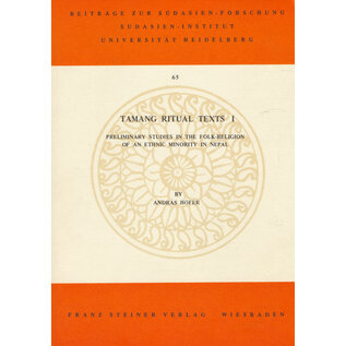 Franz Steiner Verlag Tamang Ritual Texts  I+II, by Andras Höfer