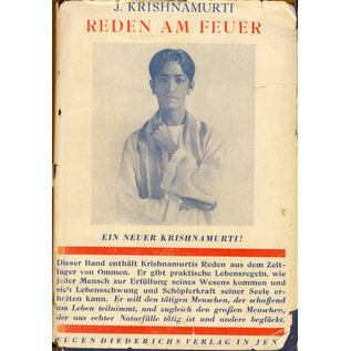 Eugen Diederichs Verlag Reden am Feuer, von J. Krishnamuti