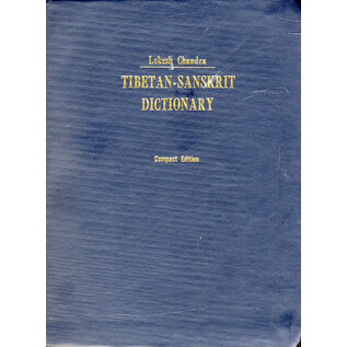 Rinsen Book Co. Tibetan-Sanskrit Dictionary, by Lokesh Chandra