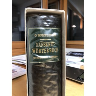 Rinsen Book Co. Sanskrit Wörterbuch, von O. Böthlingk