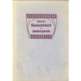 Alfred Töpelmann, Giessen Elementar Wörterbuch der Sanskrit-Sprache, von Adolf Friedrich Stenzler, Richard Pischel