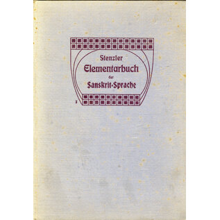Alfred Töpelmann, Giessen Elementar Wörterbuch der Sanskrit-Sprache, von Adolf Friedrich Stenzler, Richard Pischel