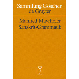 Walter de Gruiter & Co. Berlin Sanskrit Grammatik, von Manfred Mayrhofer