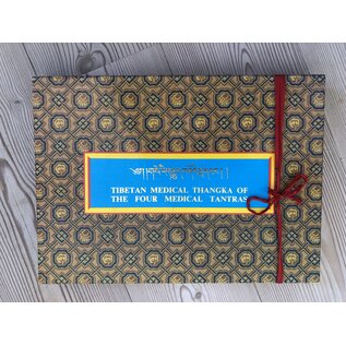 Tibet People's Publishing House Tibetan Medical Thangka of the Four Medical Tantras, by Byams-pa 'Phrin-las, Wang Lei ...