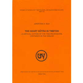 WSTB The Heart Sutra in Tibetan, by Jonathan A. Silk