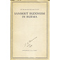 H. J. Paris, Amsterdam Sanskrit Buddhism in Burma, by Nihar-Ranjan Ray