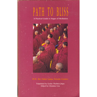 Snow Lion Publications The Path to Bliss: A Practical Guide to Stagws of Meditation, by the Dalai Lama