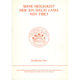 Office of Tibet Seine Heiligkeit der XIV. Dalai Lama v0n Tibet (Schweiz 1985)