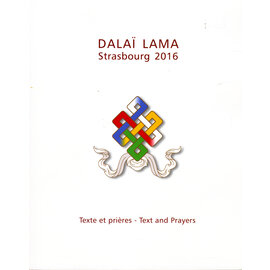 Mandalas, Strabourg Dalai Lama: Strasbourg 2016: Texte et Prières