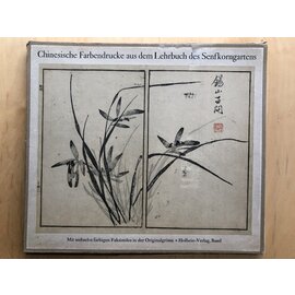 Holbein Verlag Basel Chinesische Farbendrucke aus dem Lehrbuch des Senfkorngartens,  von Jan Tschichold