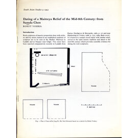 South Asian Studies Dating of a Maitreya Relief of the mid-8th century from Sumda Chen, by Rohit Vohra