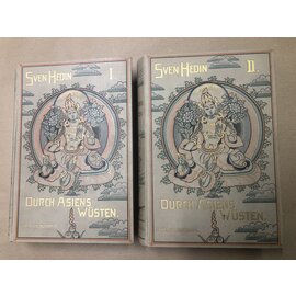 F.A. Brockhaus Leipzig Durch Asiens Wüsten, (EA) von Sven Hedin