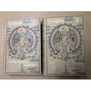 F.A. Brockhaus Leipzig Durch Asiens Wüsten, (EA) von Sven Hedin