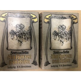 F.A. Brockhaus Leipzig Durch Asiens Wüsten, von Sven Hedin