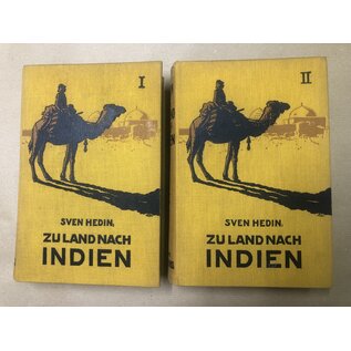F.A. Brockhaus Leipzig Zu Land nach Indien, von Sven Hedin