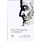 Vajra Publications This is Very Important to Understand, by Thomas Dhammadipa
