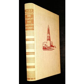 F.A. Brockhaus Leipzig Die Flucht des Grossen Pferdes, von Sven Hedin