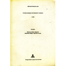 Herbert Lang & Cie AG Bern Szenen aus dem Leben des tibetischen Sänger-Yogin Mi la ras pa, von Eva Stoll