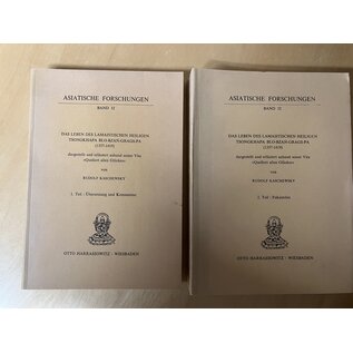 Harrassowitz Das Leben des Lamaistischen Heiligen Tsongkhapa Blo-Bzan-Grags-Pa , von Rudolf Kaschewsky